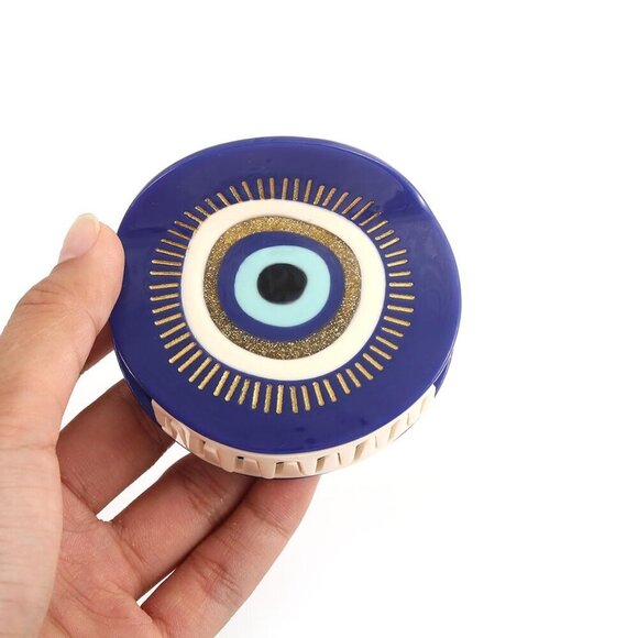 Evil Eye Hair Claw Acetate Hair Clip Gift for Women Stylish Hair Accessory